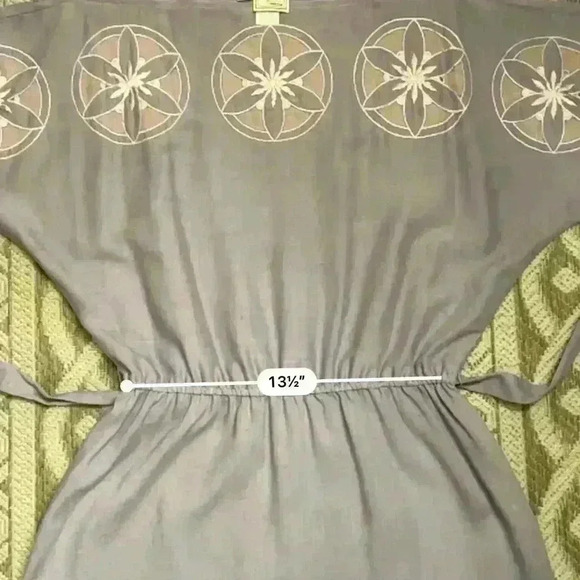 Vintage Applause II by Marge Kane Lavender A Line Short Sleeve Dress Size Small. - Picture 11 of 14